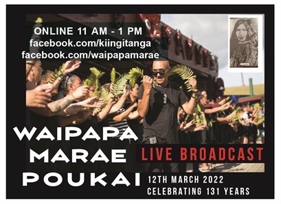 Waipapa Marae Poukai Live Broadcast Online