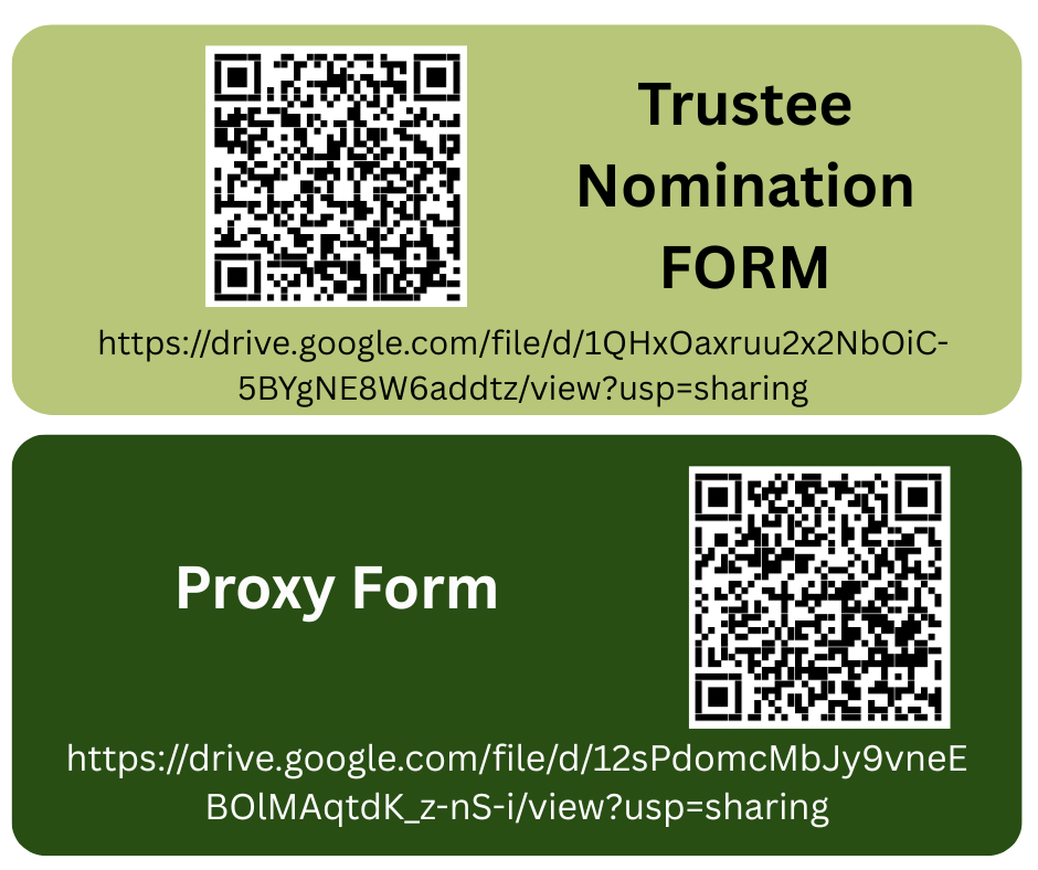 LINKS to Proxy and Nomination Forms